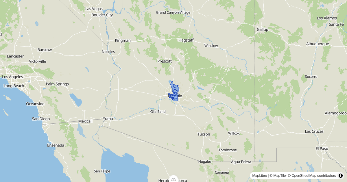 Map preview of Phoenix_Council_District