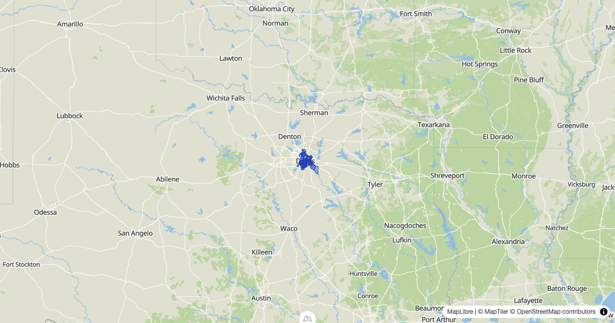 Map preview of disd_attendance_boundaries_2001